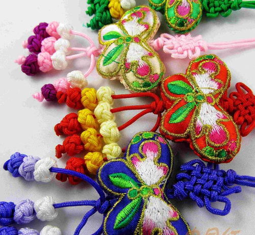 热销外事出国礼品 精美双面刺绣蝴蝶香包香囊香袋荷包全解析